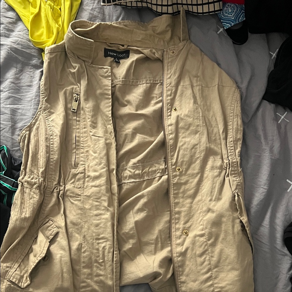 New Look Khaki Utility Vest